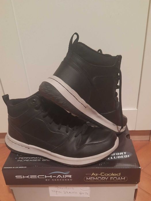 Мъжки обувки  ест.кожа Skechers 42