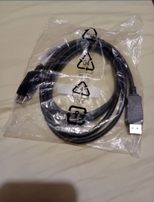 cablu dell hp original display port displayport nou 1.8 m 180cm