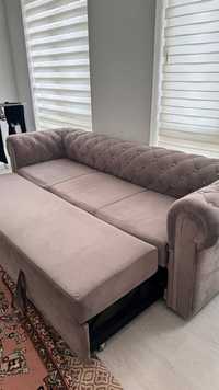 ПРОДАЕТСЯ  диван раскладушка и 2 кресла