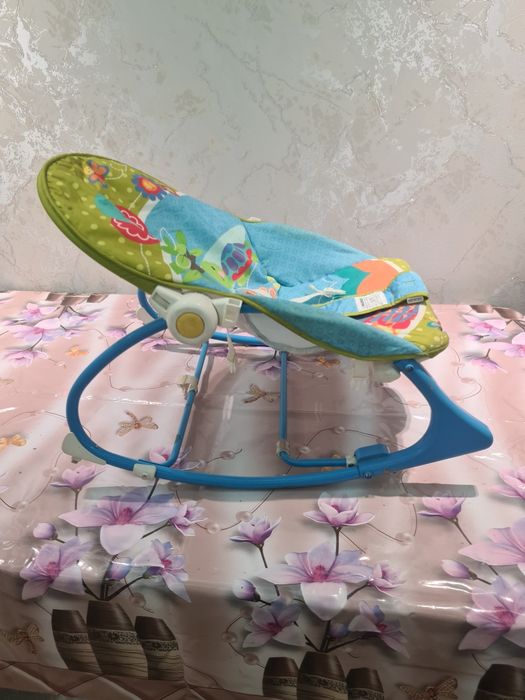 Шезлонг качалка детская