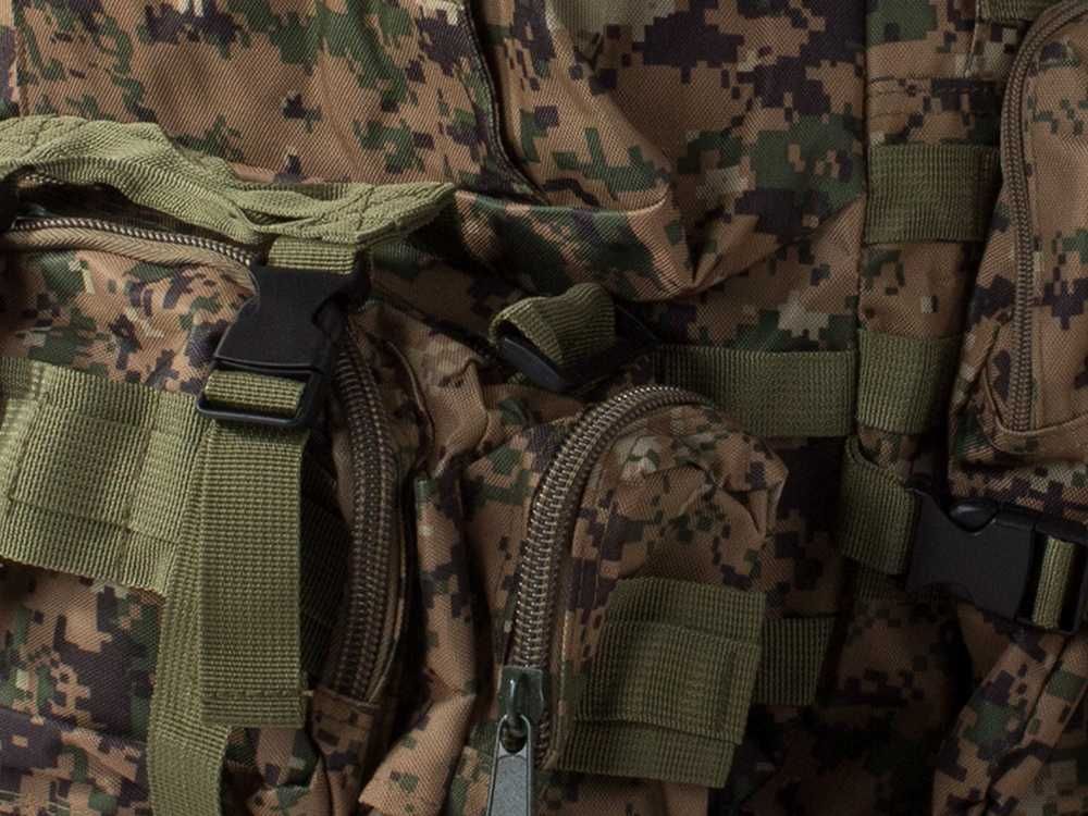 Rucsac tactic militar 48.5L impermeabil sistem MOLLE borseta detasabil