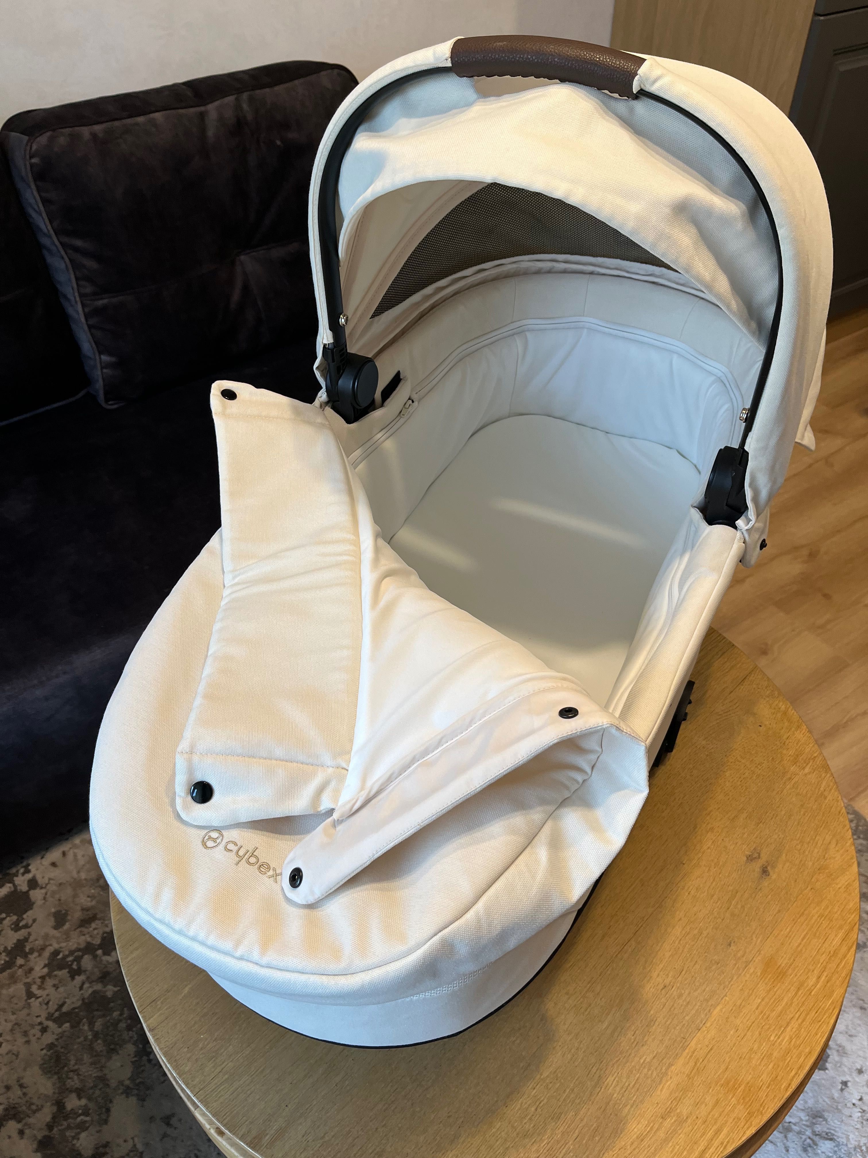 Cybex Balios S Lux бебешка количка 3 в 1 + адаптери за столче за кола