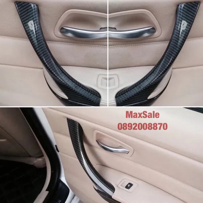 Дръжка панел CARBON карбон КОМПЛЕКТ BMW E90 E91