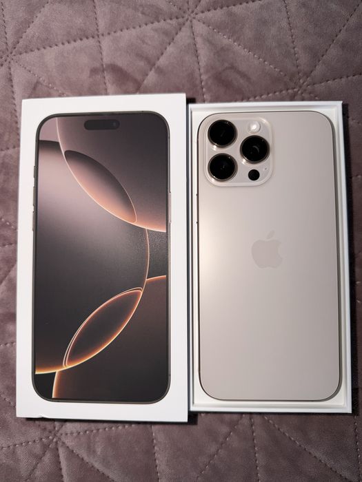 Iphone 16 pro max desert titanium 512gb