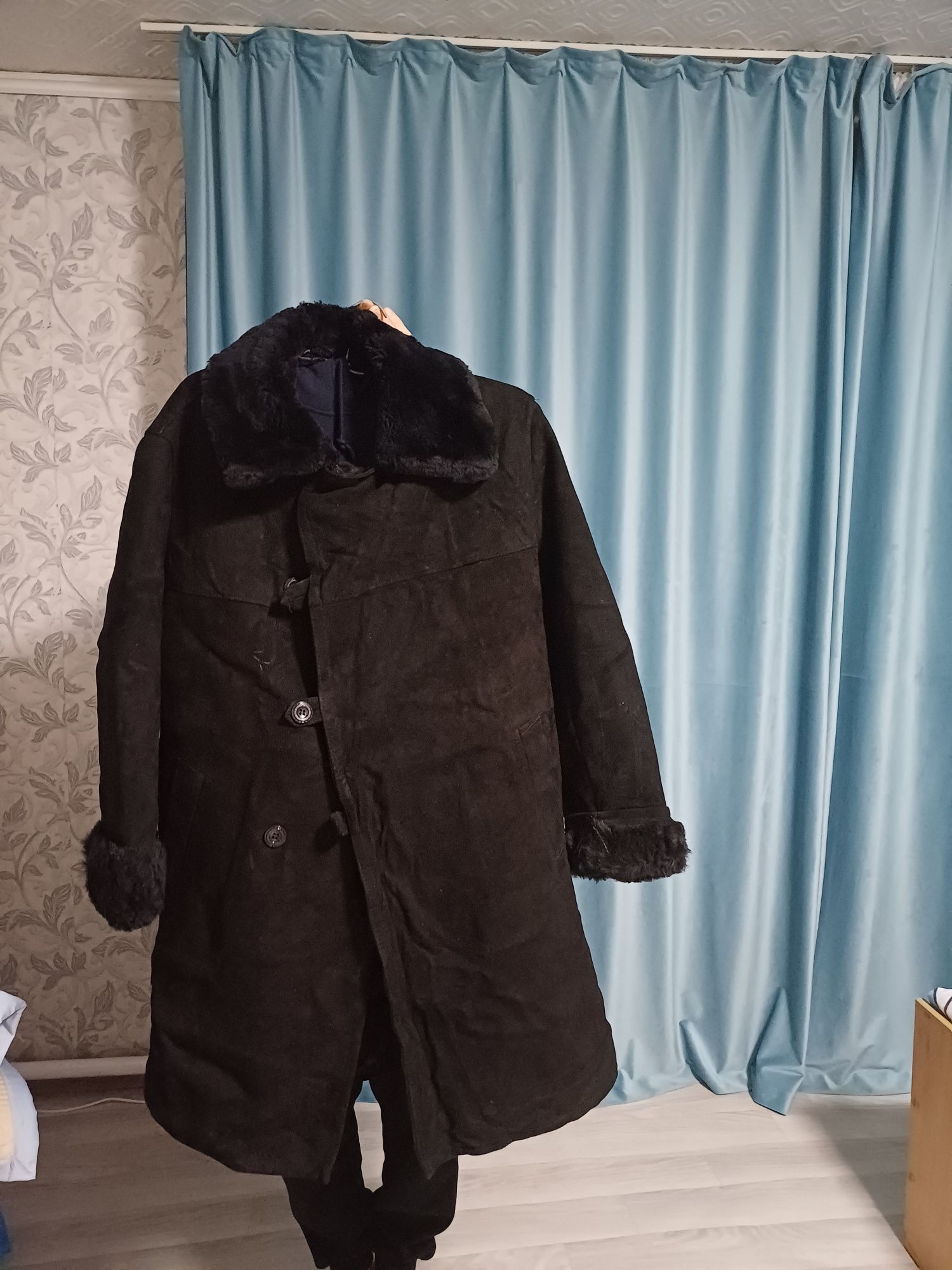 Продам  дубленка и ватные брюки