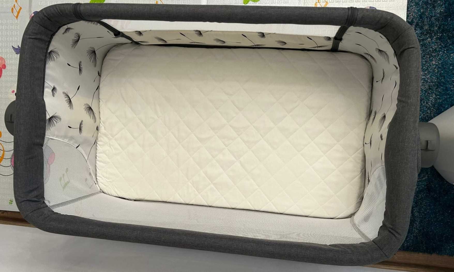 Patut co-sleeper, Lionelo Plus cu sistem de leganare si functie reflux