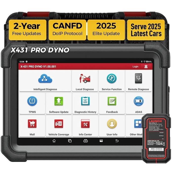 Launch x431 dyno