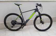 Bicicleta MTB CUBE Reaction C:62 Race Eagle 2019, carbon