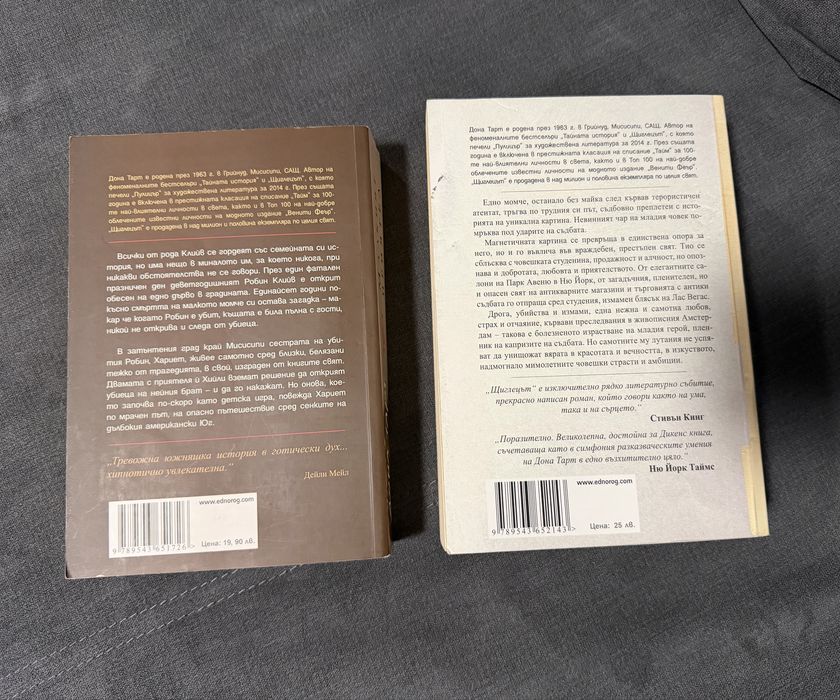 Дона Тарт - Щиглецът и Малкият Приятел