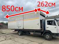 850 / 262 см фургон / контейнер / стационарна каравана / офис склад