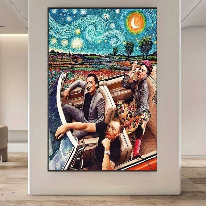 Художествени репродукции на платно върху дървена рамка, Modern Art
