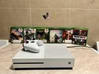 Xbox One S 1TB cu consola + 7 jocuri
