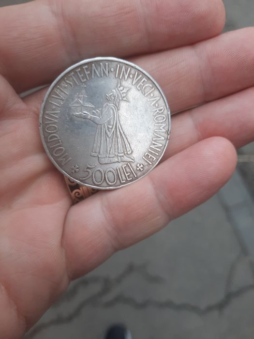 Moneda Regele Mihai 1       de 500