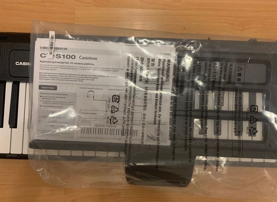 Pianina Casiotone CT-S100