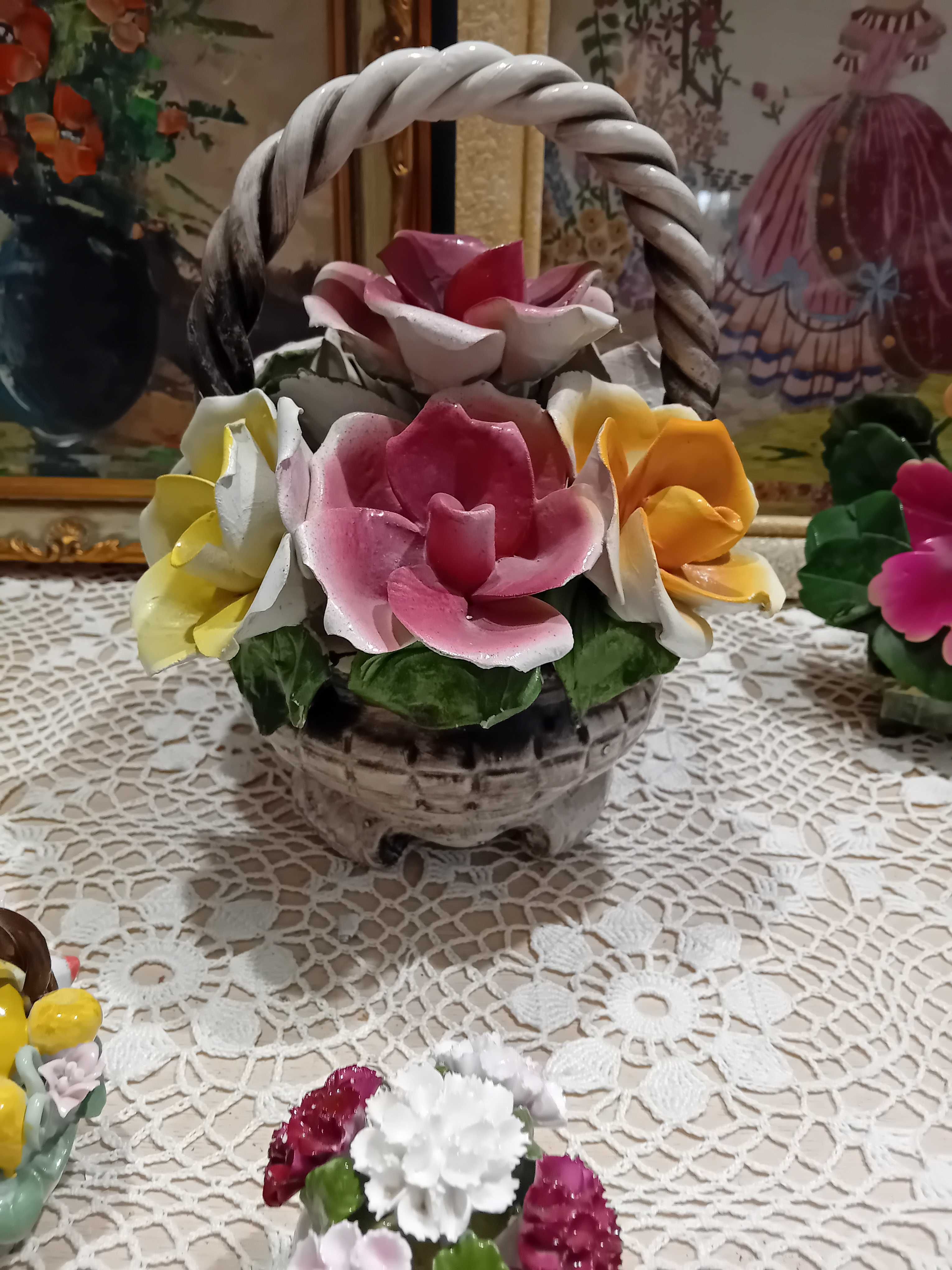 Кошница с цветя Каподимонте