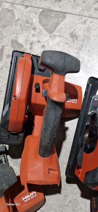 Hilti circular pe acumulator