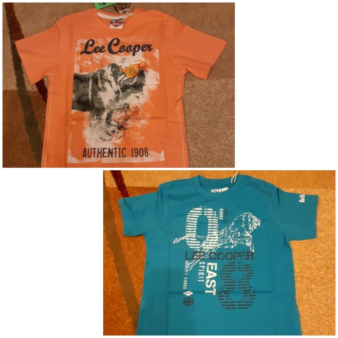 Нова тениска на Lee Cooper за 7- 8 год. 122- 128см