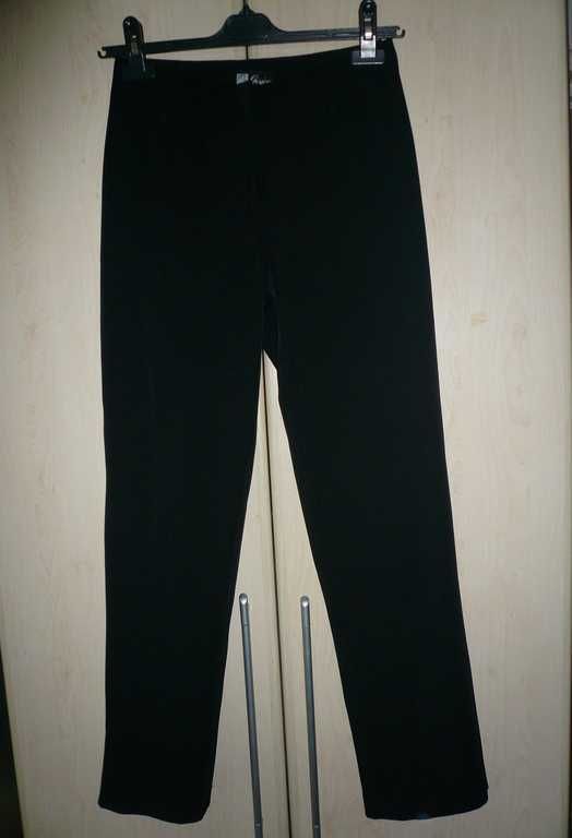 Pantaloni  negri, stil clasic, subtiri, mar.38