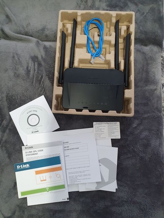 Router Wireless AC1200 Dual Band Gigabit DIR-842 sigilat.