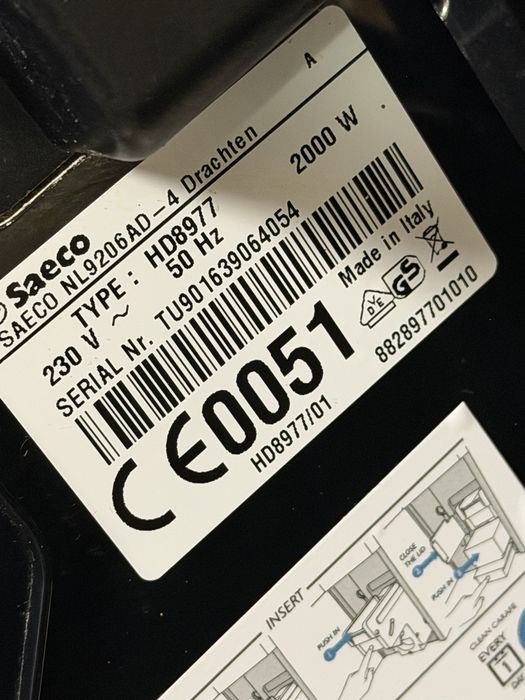 Кафемашина кафе автомат Saeco GranBarista Avanti с гаранция