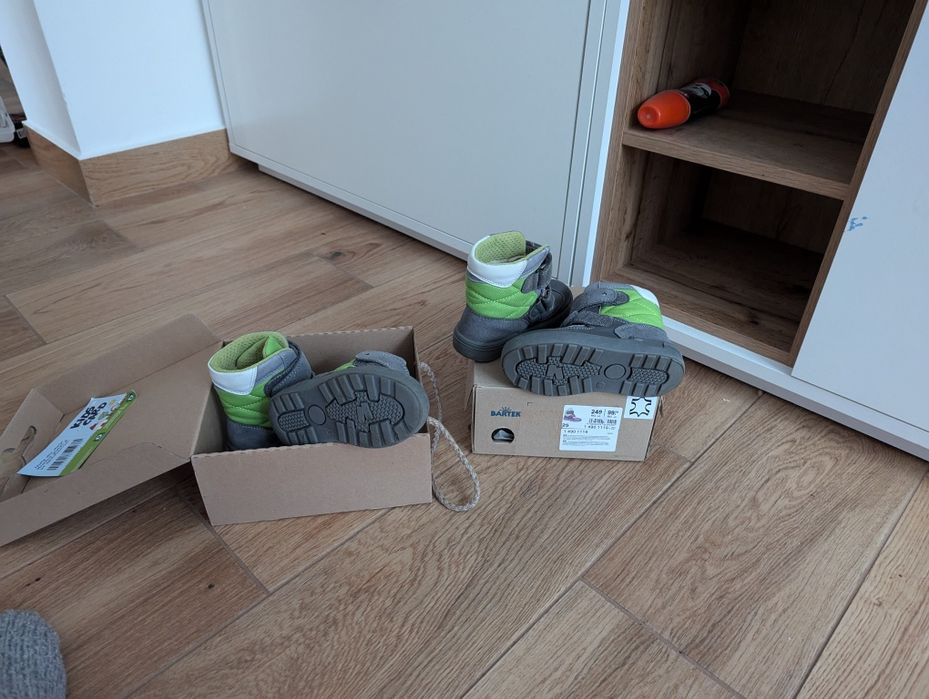 Cizme copii de piele