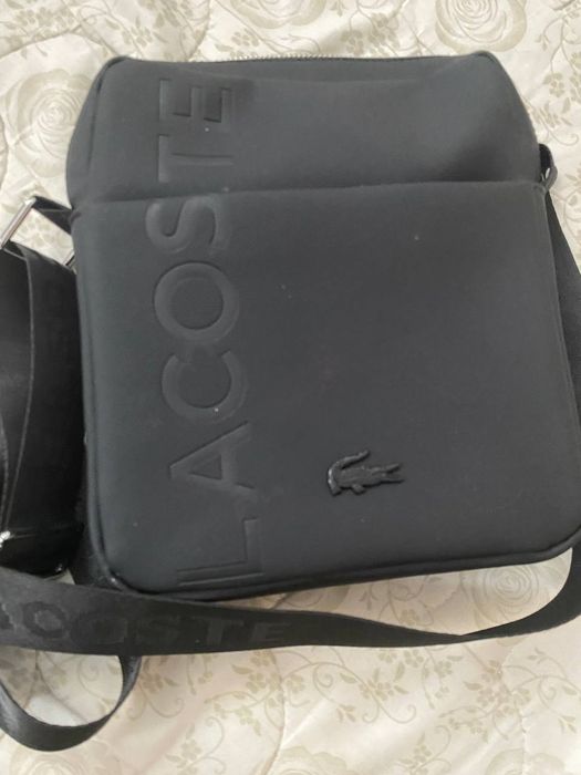 Барсетка лакост новенкая не разу не ипсользовал