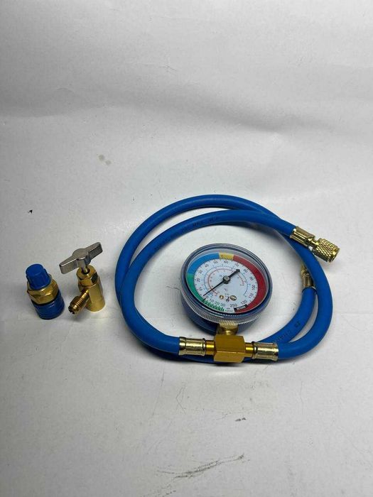 Manometru cu cupla si furtun,  incarcare freon auto 134A.