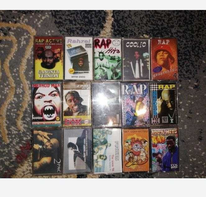 Аудикассеты РЭП олд скулл