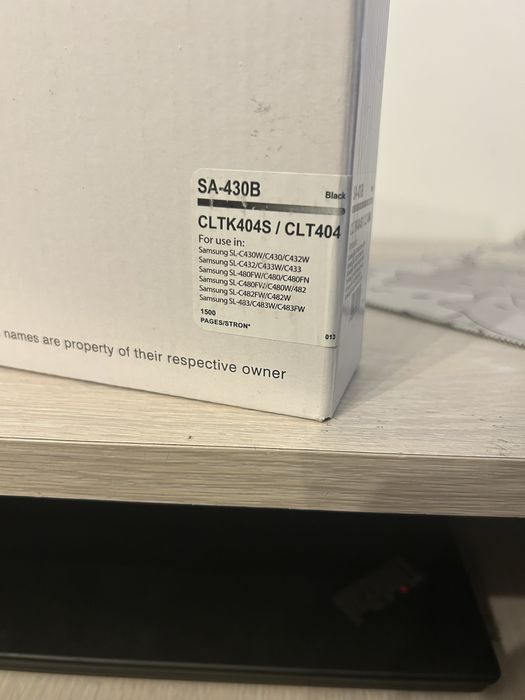 Set de 4 cartuse toner laser CLT404