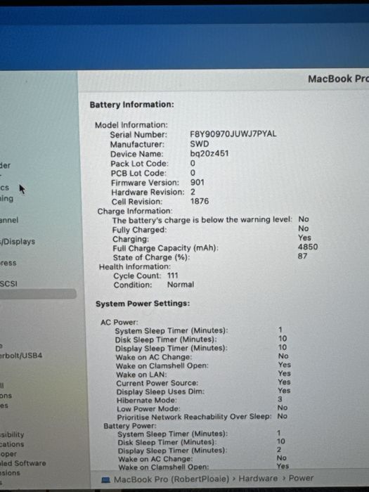 Macbook Pro 2018 Impecabil