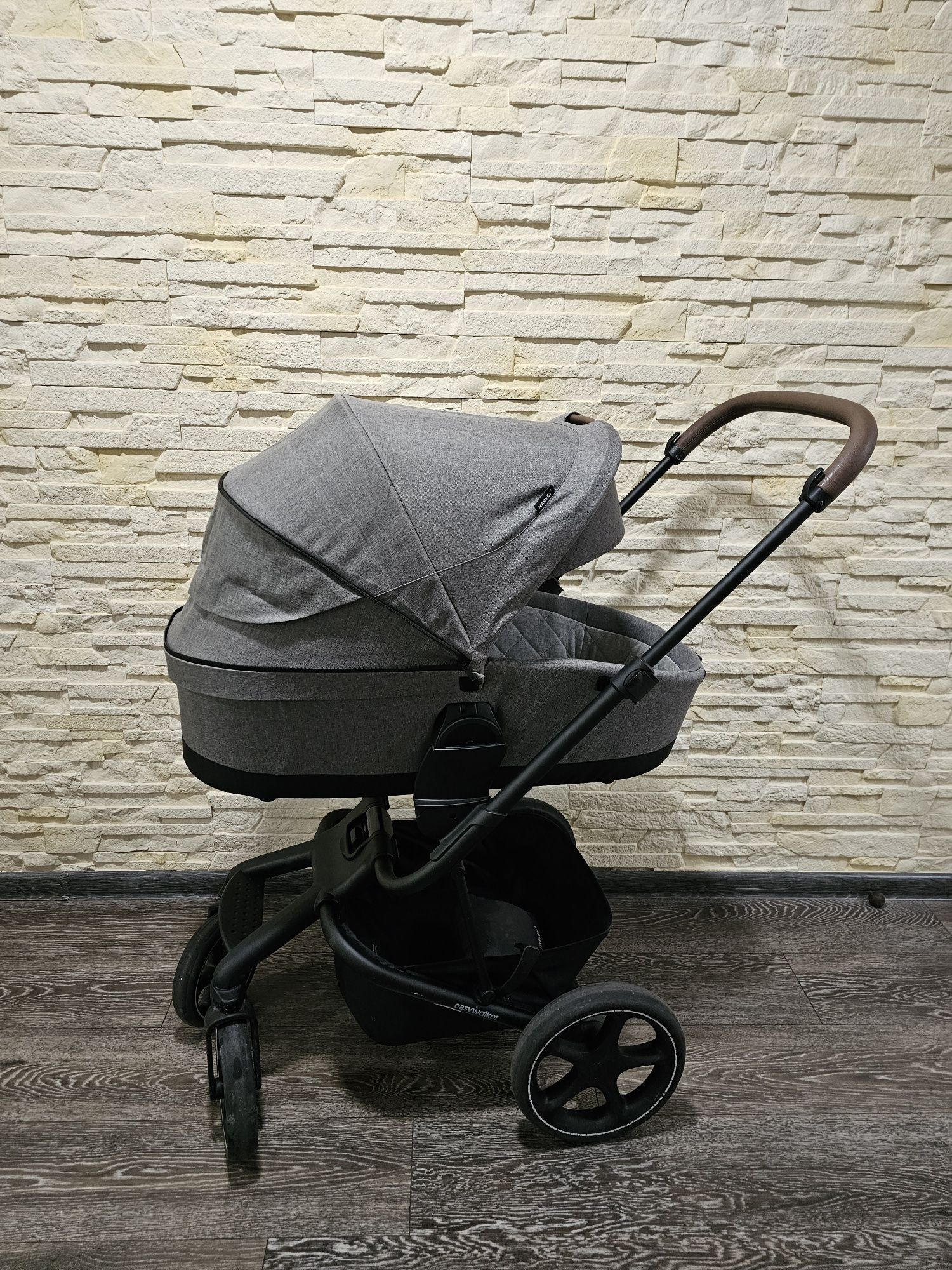 Комбинирана количка 2 в 1 Easywalker - Harvey 3, Exclusive Grey