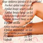Epilat igienic cu ceara