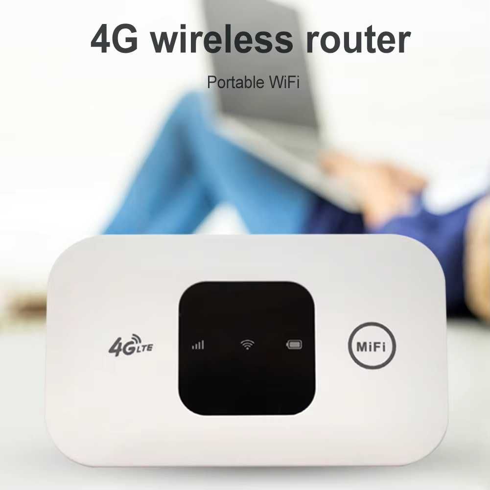 Безжичен мобилен WiFi Hotspot с SIM и батерия за дом, офис и пътувания