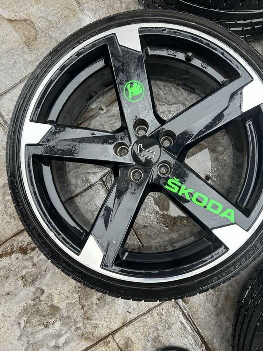 Vand jante r18 5x112 + anvelope de vara