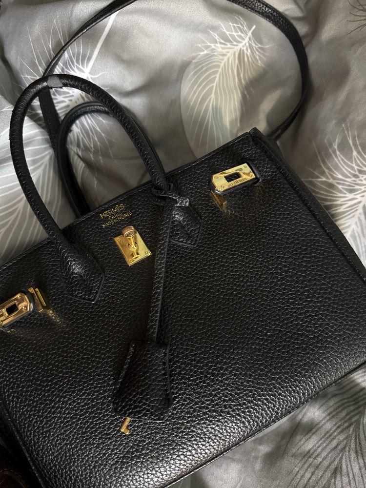 Сумка hermes ручки с потертястами