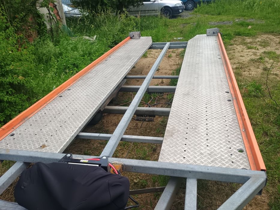 Platforma auto rabatabila meyer , 27 tone , stare excelenta