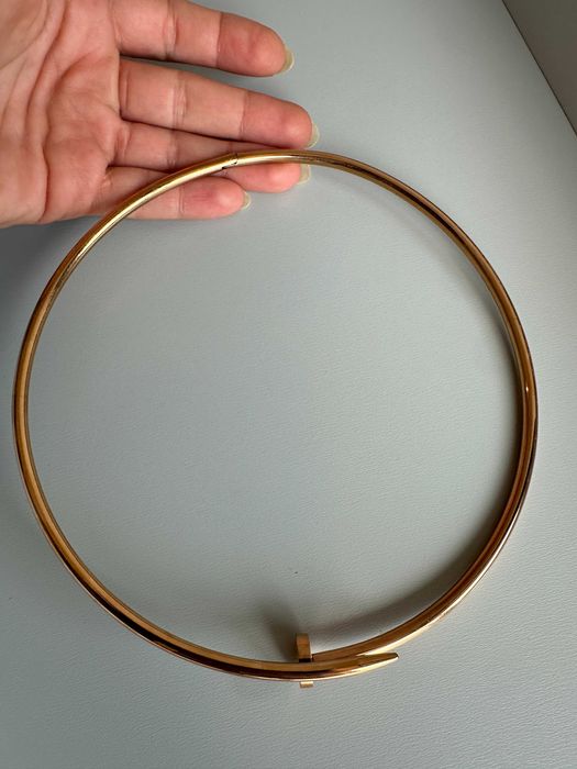 Colier de tip choker/cui Cartier rose