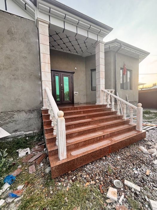 Балясины и перила из натурального камня | Изготовление + Установка