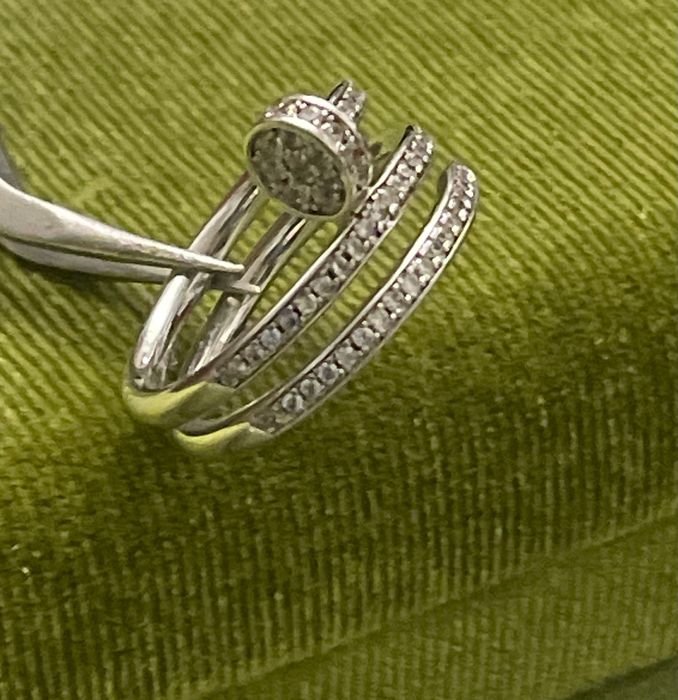 Дамски пръстен стил CartieR, сребро, N51