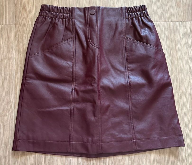 Fusta imitație piele