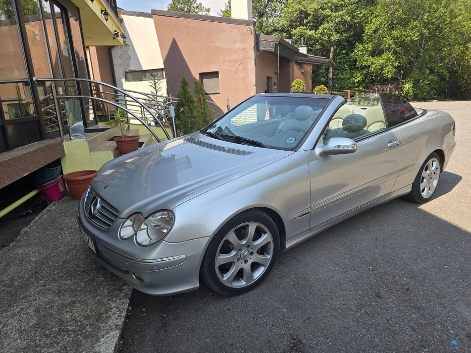 Mercedes 1.8 clk cabrio automat