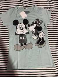 Tricouri Disney Mickey si Minnie Mouse noi cu eticheta XS