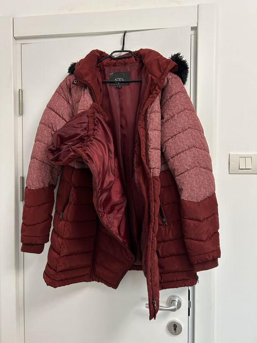 Geaca iarna femei insarcinate extensie bebe masura 40 Bonprix