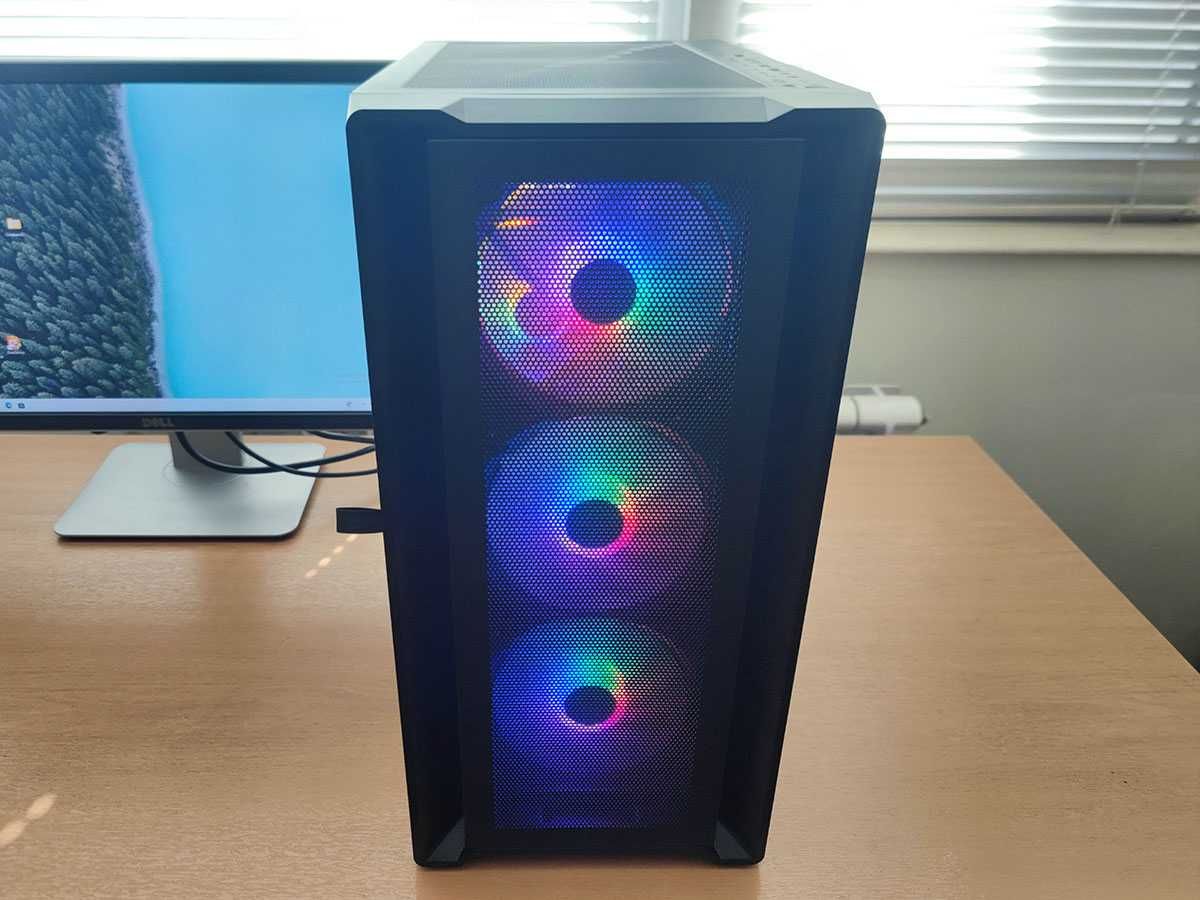 Геймърски компютър, Ryzen 5600X, Rtx 3060ti, 1tb Nvme ssd, 32gb Ram