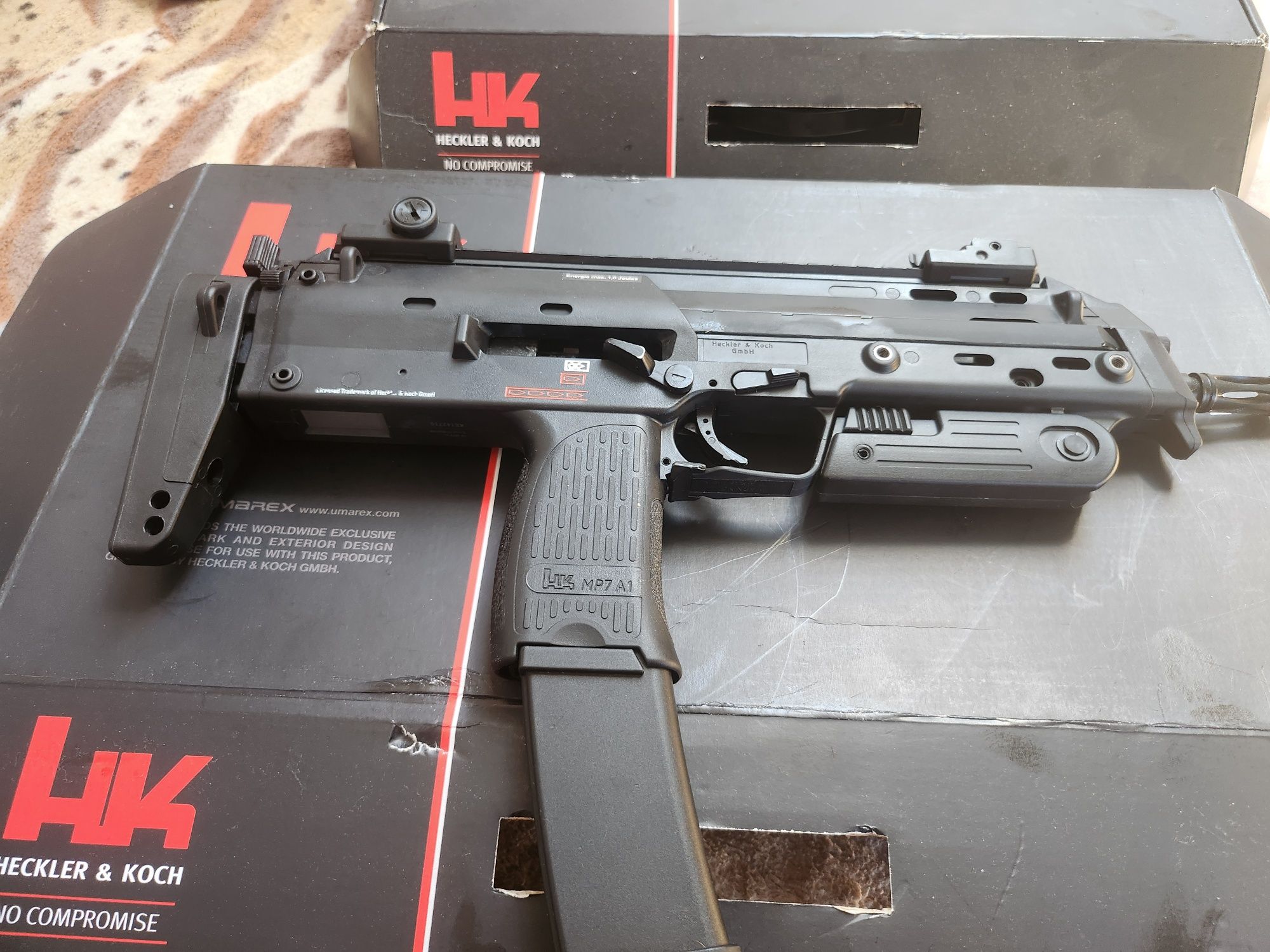 Airsoft heckler Koch mp7 a1 gbb