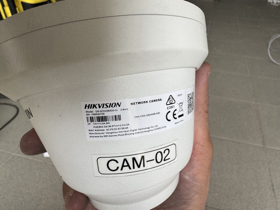 Vand camera supraveghere Hikvision DS-2CD2383G0-IU