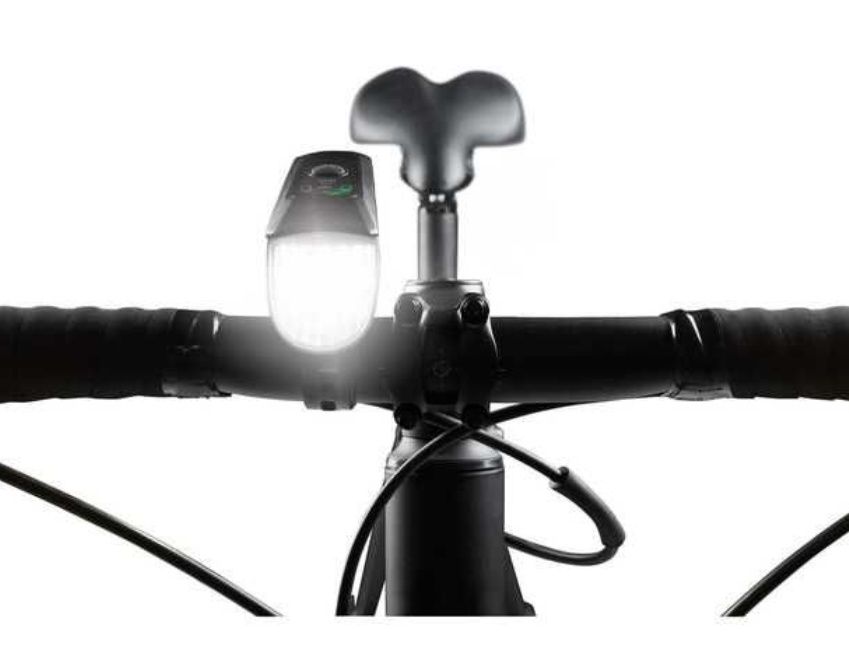 Lumini bicicleta, far si stop LED CRIVIT  cu acumulator intern lithiu