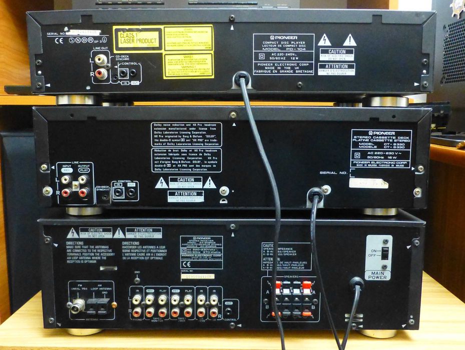 Linie Pioneer 3 piese