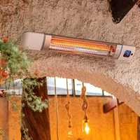 Incalzitor cu infrarosu pentru terase LUXEVA PRO WL 2500W, de perete