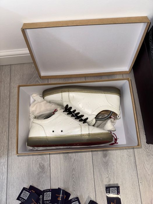Christian Louboutin White Low Autentici